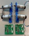 2 Robotermotor & Steuersätze: 2x MD25 Dual H-Bridges, 4x EMG30 Getriebemotoren