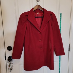 single button peacoat