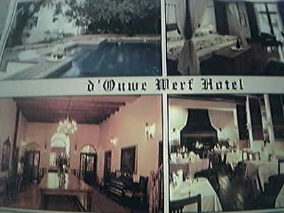 AK ungelaufen d'ouwe werf Hotel Kapstadt Afrika