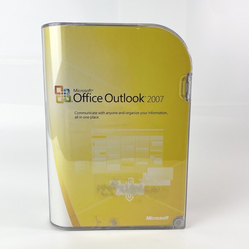 Microsoft Office Outlook 2007 - With CD & Product Key