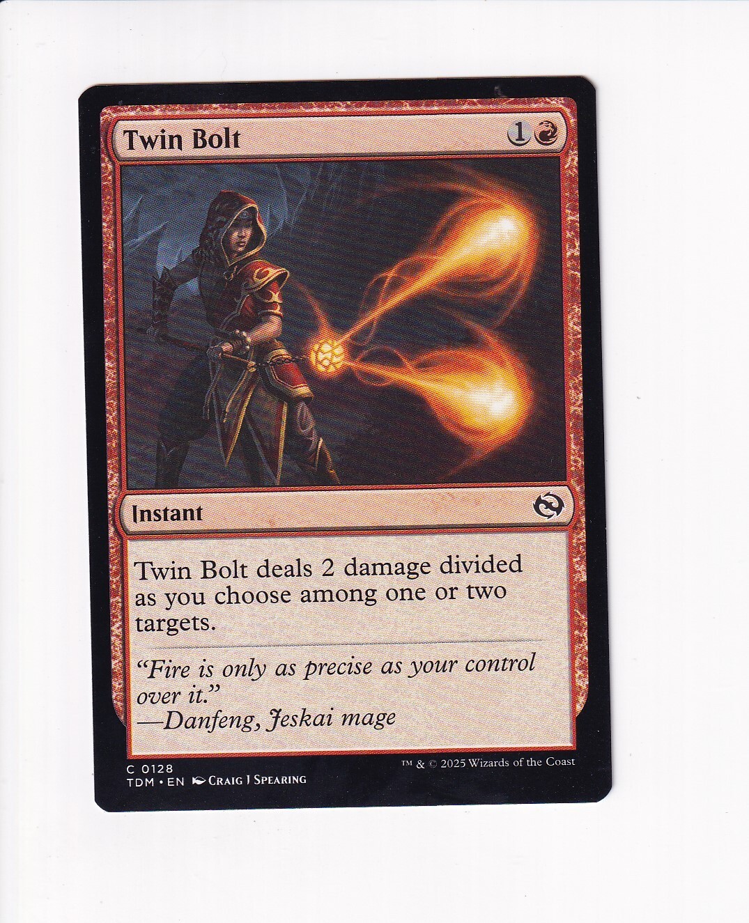 Magic The Gathering Mtg Tarkir Dragonstorm Twin Bolt (#1)