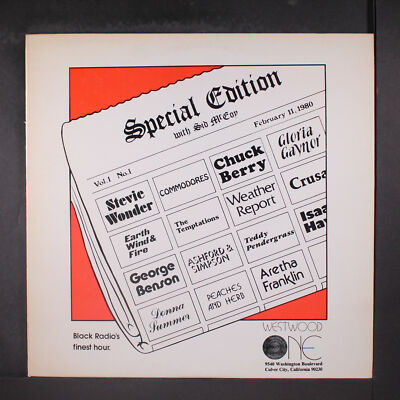 SYLVERS: special edition with sid mccoy WESTWOOD ONE 12'' LP 33 RPM