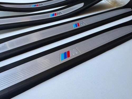 Door Sill Cover Protector Plate Set 4 pcs For BMW E60 M5 Sill Lower Scuff Trim - Bild 5 von 5