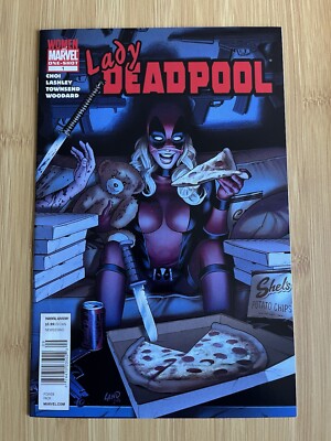 Lady Deadpool 1 (2010) - HTF newsstand variant, VF/NM or better!