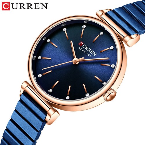 CURREN Women Watch Luxury Brand Female Elegant Steel Wristwatch for Office Lady