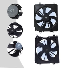 Radiator Cooling Fan Assembly Left+Right Fit 2017 2018 2019 Honda CR-V CRV 2.4L