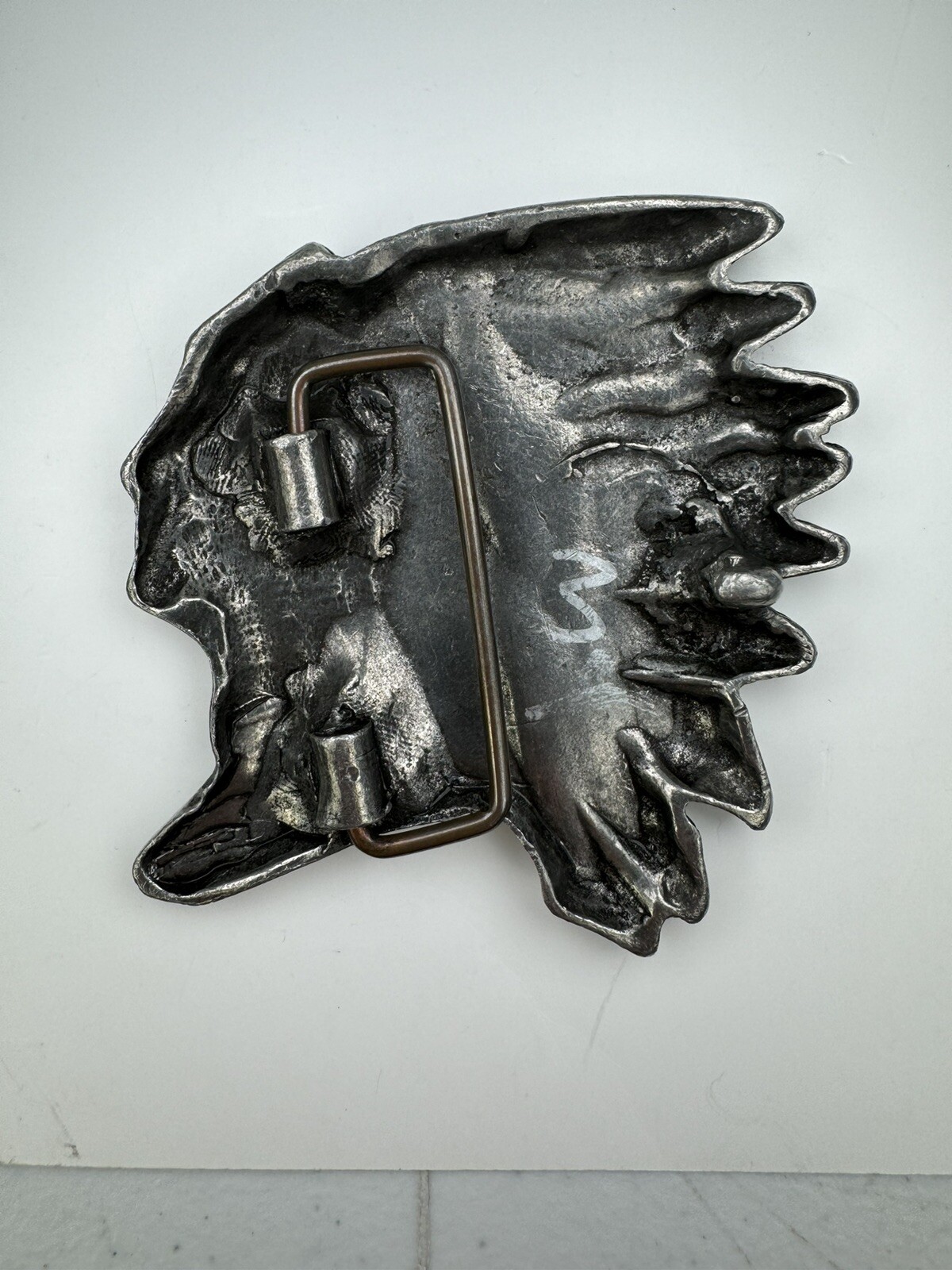 Metal Native American Apache Indigenous Indian He… - image 3