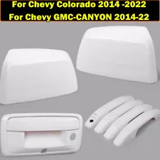 For Chevy Colorado/CANYON 2014-22 Side Mirrors Covers Door Tailgate Handle Trim