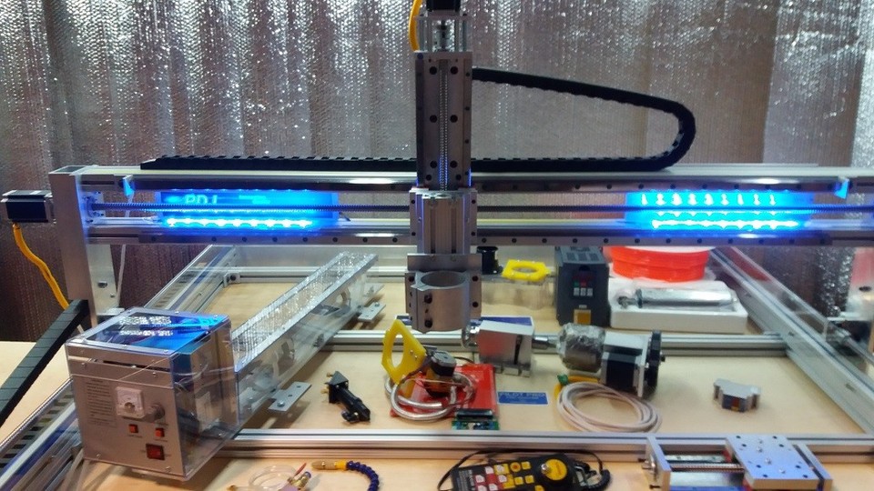 ROBO-SHOP HIGH SPEED CNC ROUTER FAST BALL Screw No Backlash UPGRADE ...