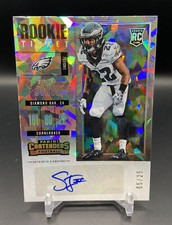 2017 Panini Contenders Cracked Ice Ticket /25 Sidney Jones #115 Rookie Auto RC