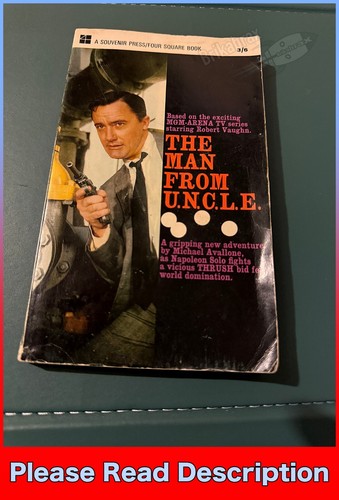 Michael Avallone THE MAN FROM UNCLE (A Four Square Paperback Book 1966) USED - Picture 1 of 6