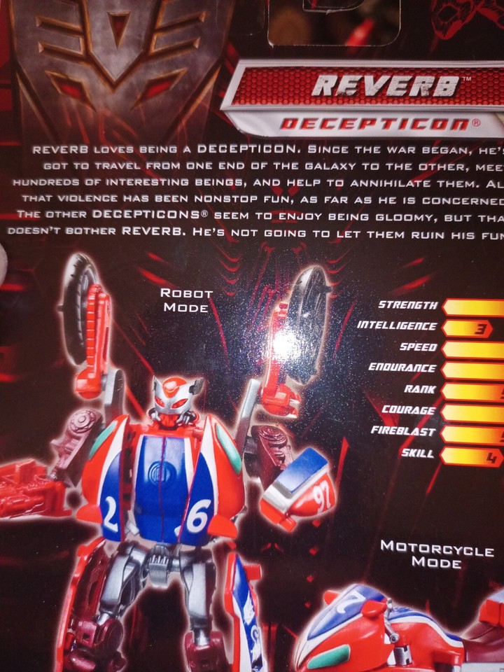 TRANSFORMERS REVERB DECEPTICON REVENGE OF THE FALLEN **BRAND NEW | eBay