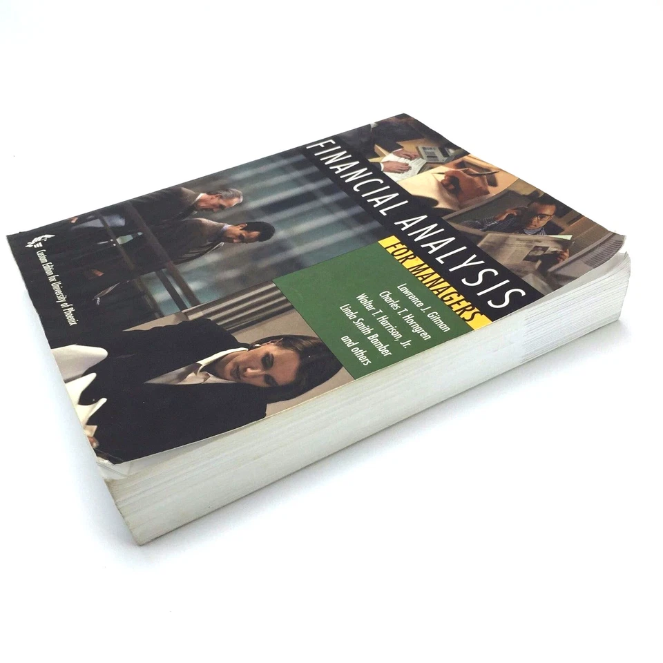 Textbook Financial Analysis for Managers Gitman Horngren Harrision Bamber Book - Image 3 of 3