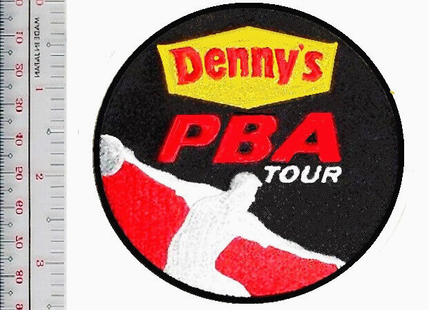 Denny's PBA TOUR 刺繍ワッペン Bowling Denny's PBA Tour Professional Bowlers Association Patch NO