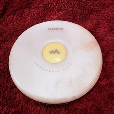 SONY D-EJ002 Walkman Portable CD Player white JUNK for parts only from JAPAN