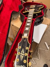 Epiphone Les Paul Custom Ebony Black E-Gitarr...