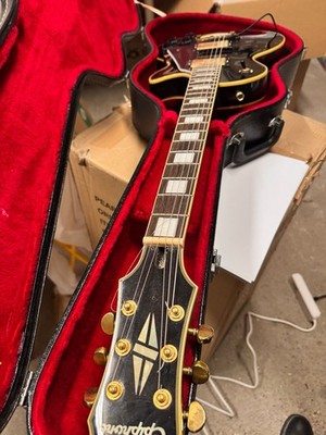 Epiphone Les Paul Custom Ebony Black E-Gitarre