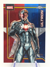 2026 Topps Chrome Marvel Ultron #185 Captain America's Star Refractor /41