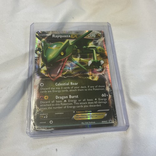 Rayquaza EX - BW47 - Pokemon Black & White Promo Ultra Rare Card LP
