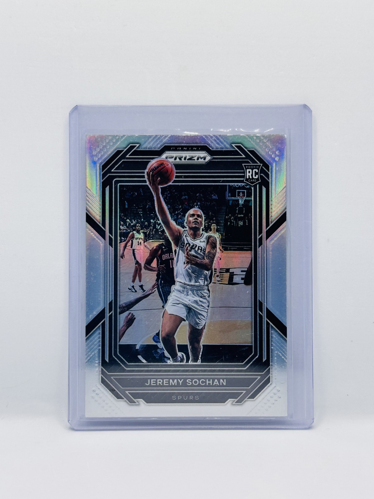 2022 Panini Prizm Silver Jeremy Sochan RC Rookie #263