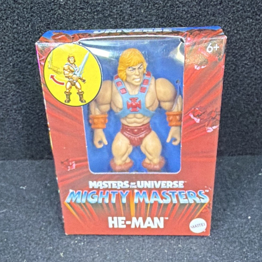 Mattel Masters of the Universe Mighty Masters He-Man Action Figure, Ages 6+