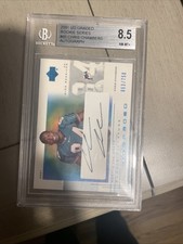 2001 UD Graded - Making the Grade Rookie Chris Chambers #65 Signatures /750  