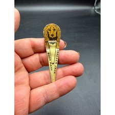Cracker Jack Premium 1930s Spaniel Dog Metal Bookmark
