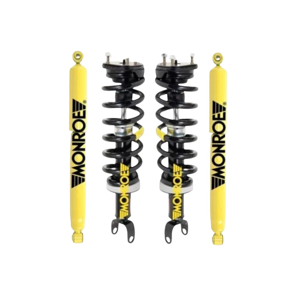 Amortiguador delantero completo Monroe de puntal y trasero para Ram 1500 4x4 2011-2021 Foto 2 de 4