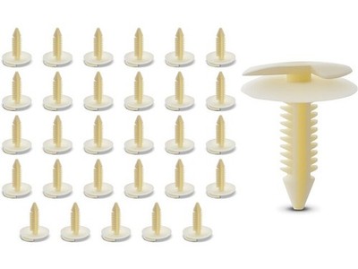 Door Panel Retainer Clip Set fits Cadillac CTS 2007, 2010-2015 62WFYB
