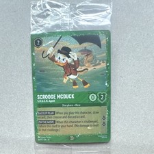 SEALED disney Lorcana TCG Scrooge McDuck S.H.U.S.H. Agent 36/P3 Promo Foil