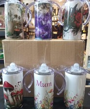 Drinking Sippy Cup Beaker Mug For Disabled Adults Elderly Hot Cold With Handles