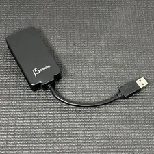 J5create USB 3.0 Multi-Adapter VGA USB & Gigabit Ethernet JUA370BE Tested