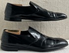 2000s Prada 2D 1454 Spazzolatta Punch Medallion Rubber Sole Loafer UK 7.5 US 8.5 — photo 3
