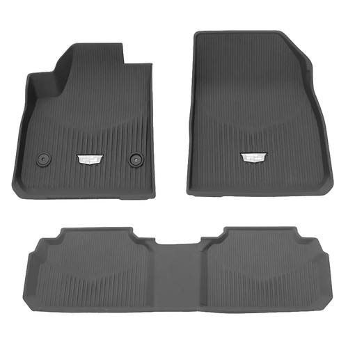 OEM GM 2017-2026 Cadillac XT5 1st & 2nd Row All Weather Floor Liners 84990612