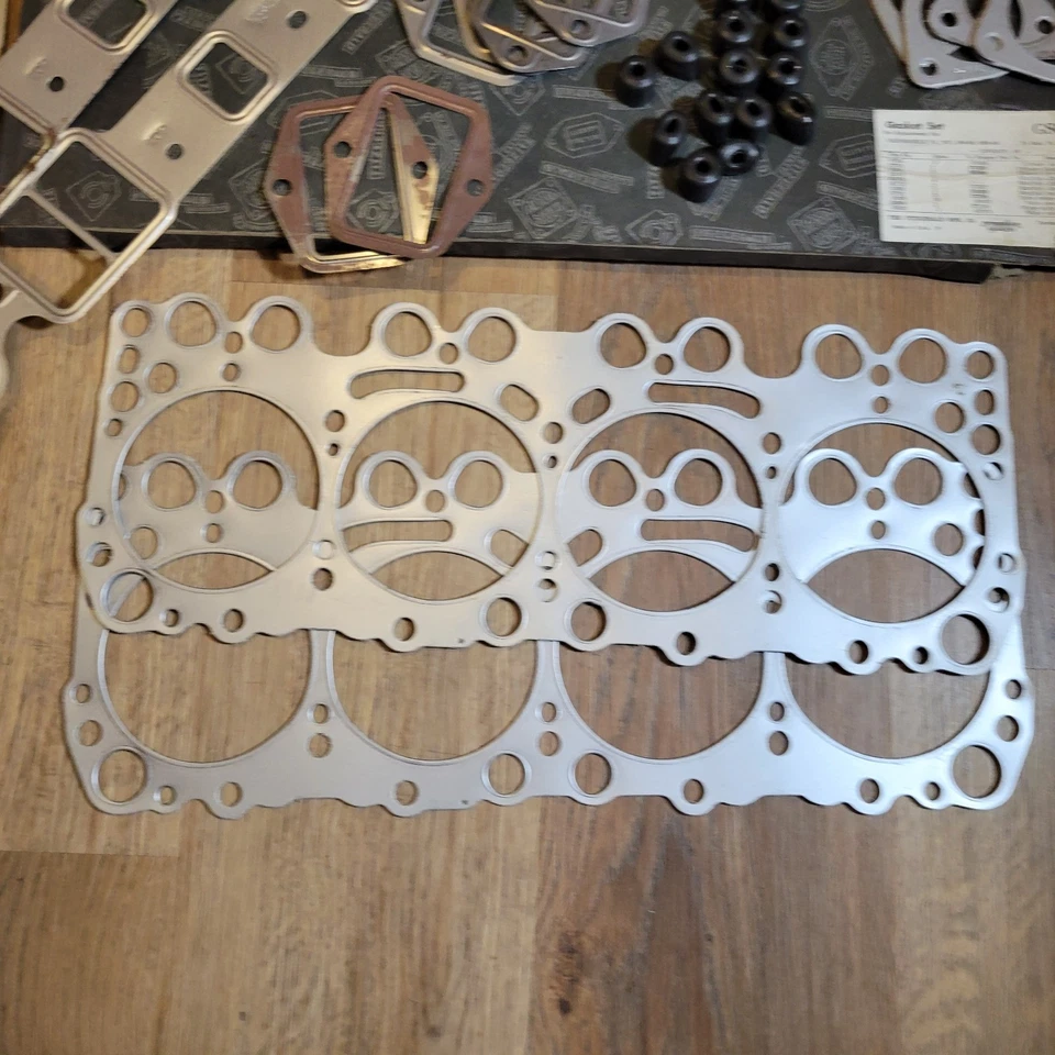 N.O.S. Комплект прокладок головки Fitzgerald Oldsmobile 1959-1960 88 98 S-88 V8  - Изображение 2 из 4