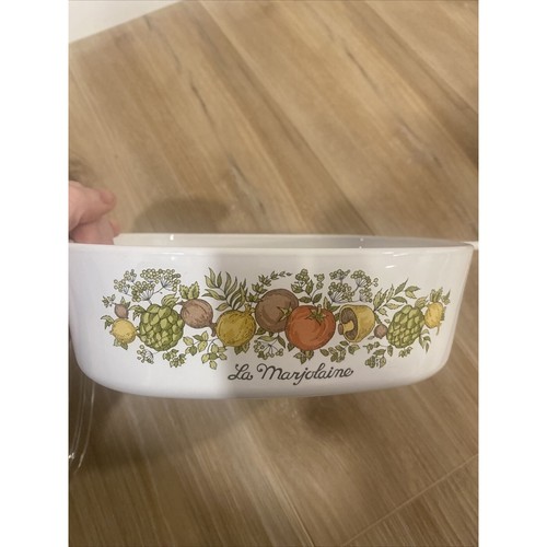 Corning Ware La Marjolaine A-2-B 2 Liter Casserole Dish 8.5” Pyrex Lid & Handle - Picture 2 of 7