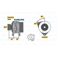 Bosch Generator Lichtmaschine 120A 14V FüR Vw Passat Variant Audi A6 Avant