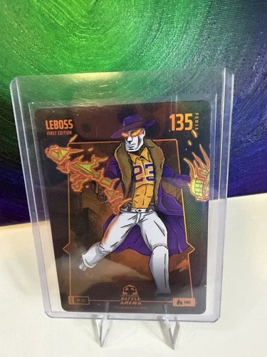 Bo Jackson Battle Arena Leboss Fire Battlefoil BF-121 LeBron James 135 Power
