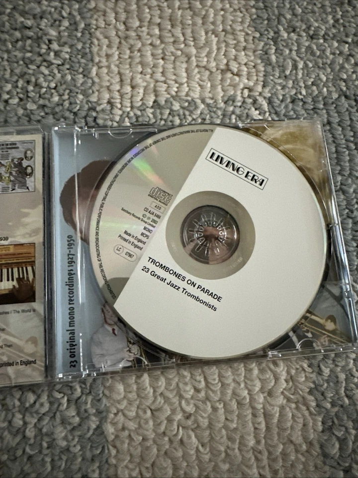 Living Era TROMBONES ON PARADE- Various Artists 23 Great Jazz Trombonists CD - Image 4 of 4