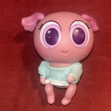 Distroller Rosa Neonato Bebé Coletas Ojos Rosados Con Neo Camiseta
