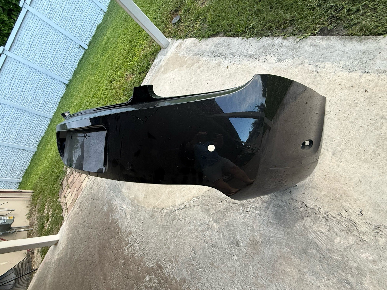 Bentley Continental GT 2004-2010 REAR+LEFT Rear bumper P/N 3W8807421