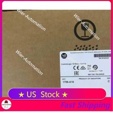 1756-A10 Chassis10 Slot 2021 New Factory Sealed Allen Bradley US Free Tax