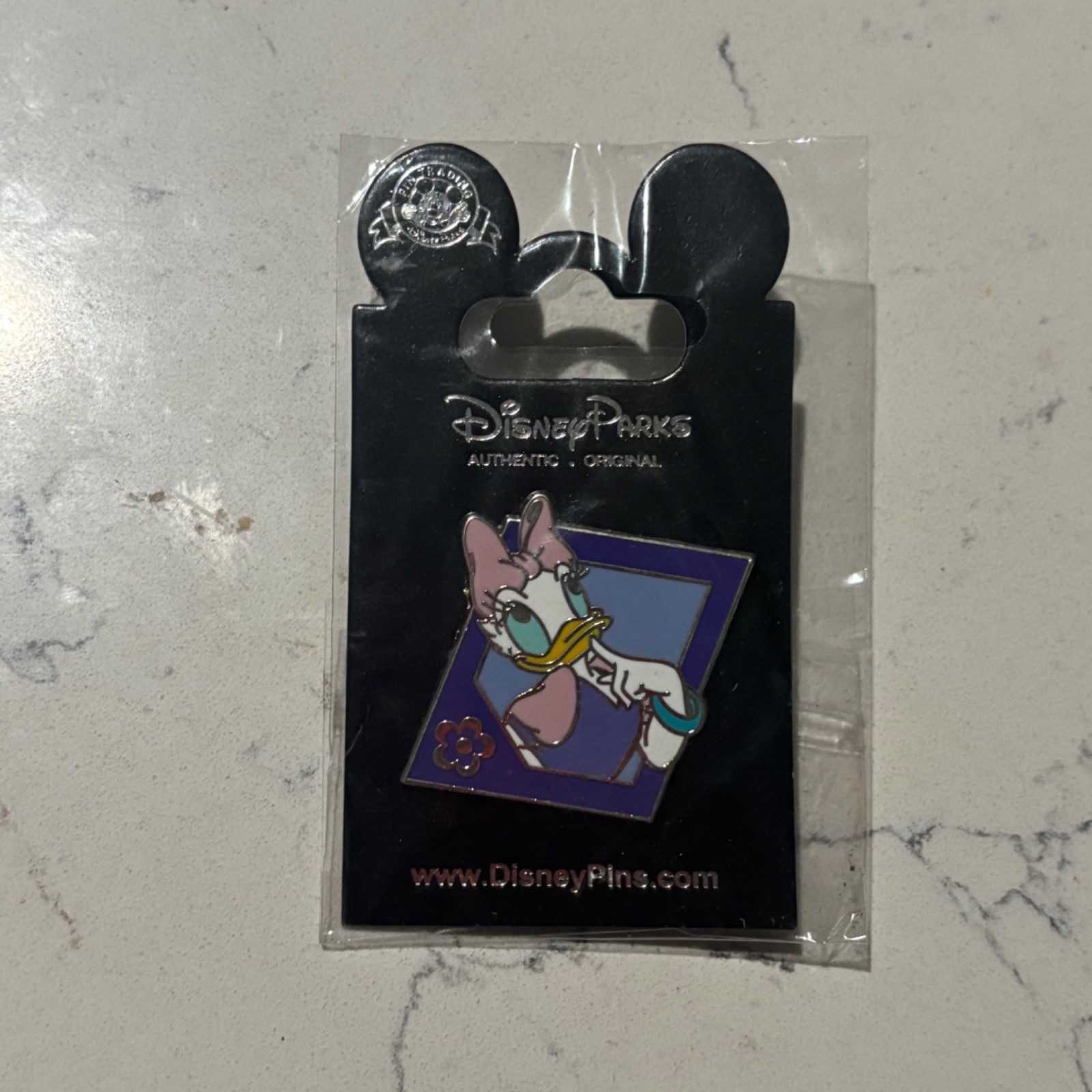 Disney Parks Daisy Duck Purple Geometric Disney Character Pin
