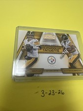 ROETHLISBERGER/BROWN 2016 Panini ContendersTouchdown Tandems Black /10 Steelers