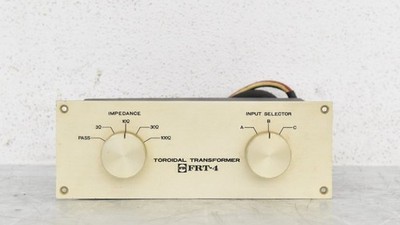 Fidelity Research FRT-4 Transformer MC Cartridge Step-up Transformer Good GP