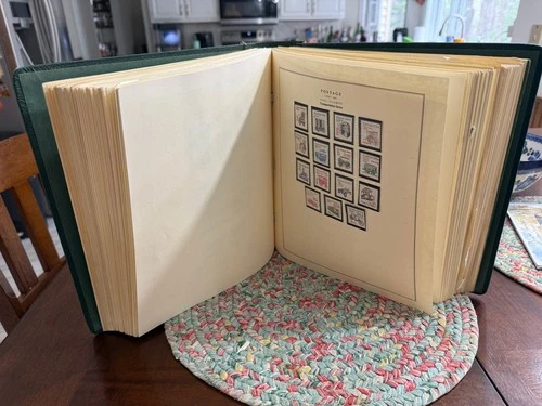 US STAMP COLLECTION ALBUM ALL PICTURED HIGH CV VERY NICE