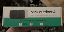 BLINK OUTDOOR 4 BATTERY POWERED 1080P SECURITY SYSTEM 2 CAMERAS  SYNC MODULE