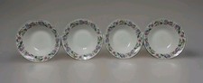 Citation Castlegarden Collection 7.5" Soup Bowls  (Set of 4) Country  Floral EUC