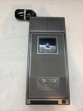 De colección Solidex VHS Video Cassette Cinta Rebobinadora 828 - PROBADO FUNCIONA