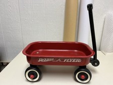 Radio Flyer Kids Little Red Wagon Working Handle Metal Toy Small Mini. 5/22/25 C